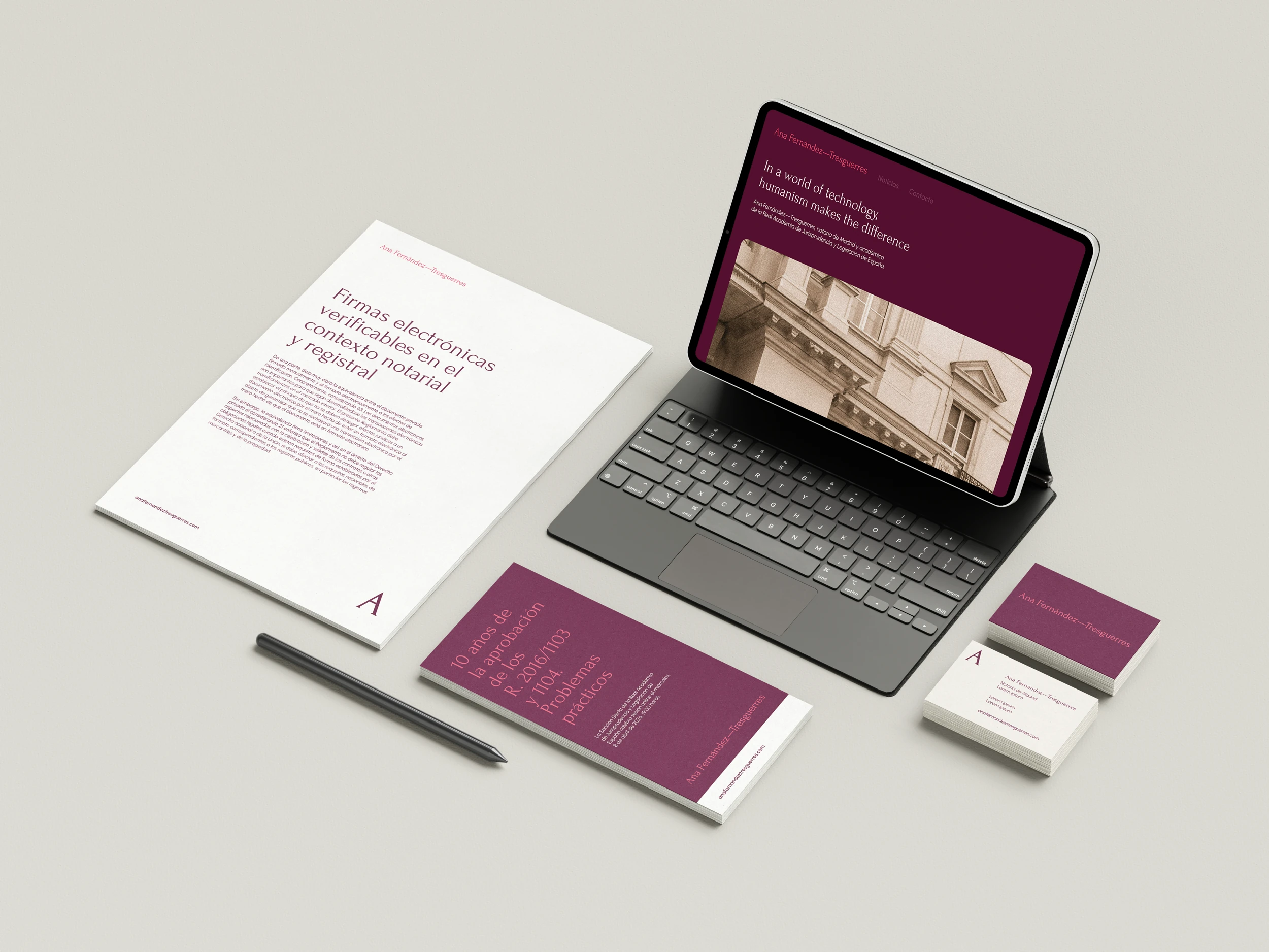 Website on desktop and mobile devices