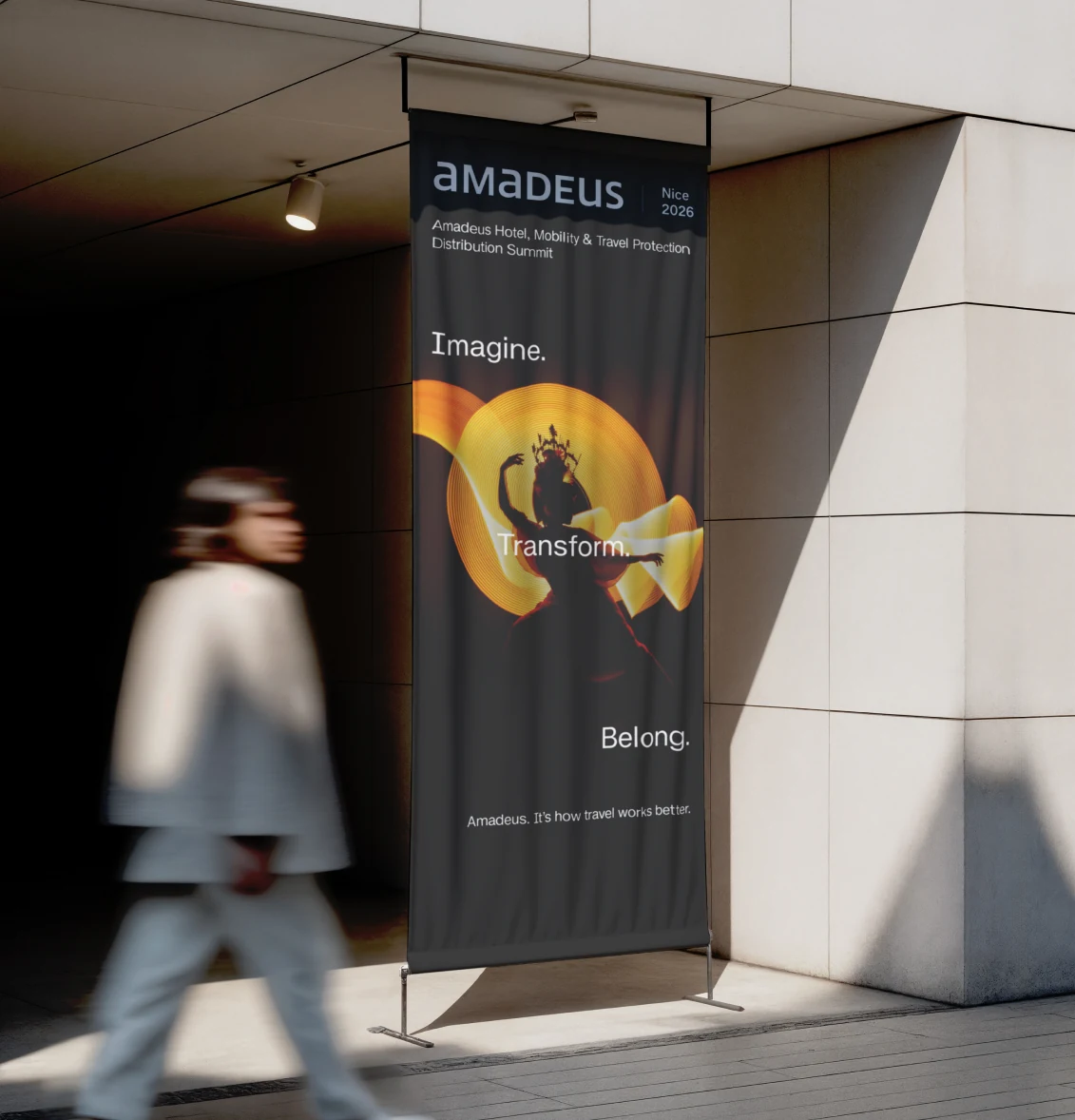Summit roll-up banner