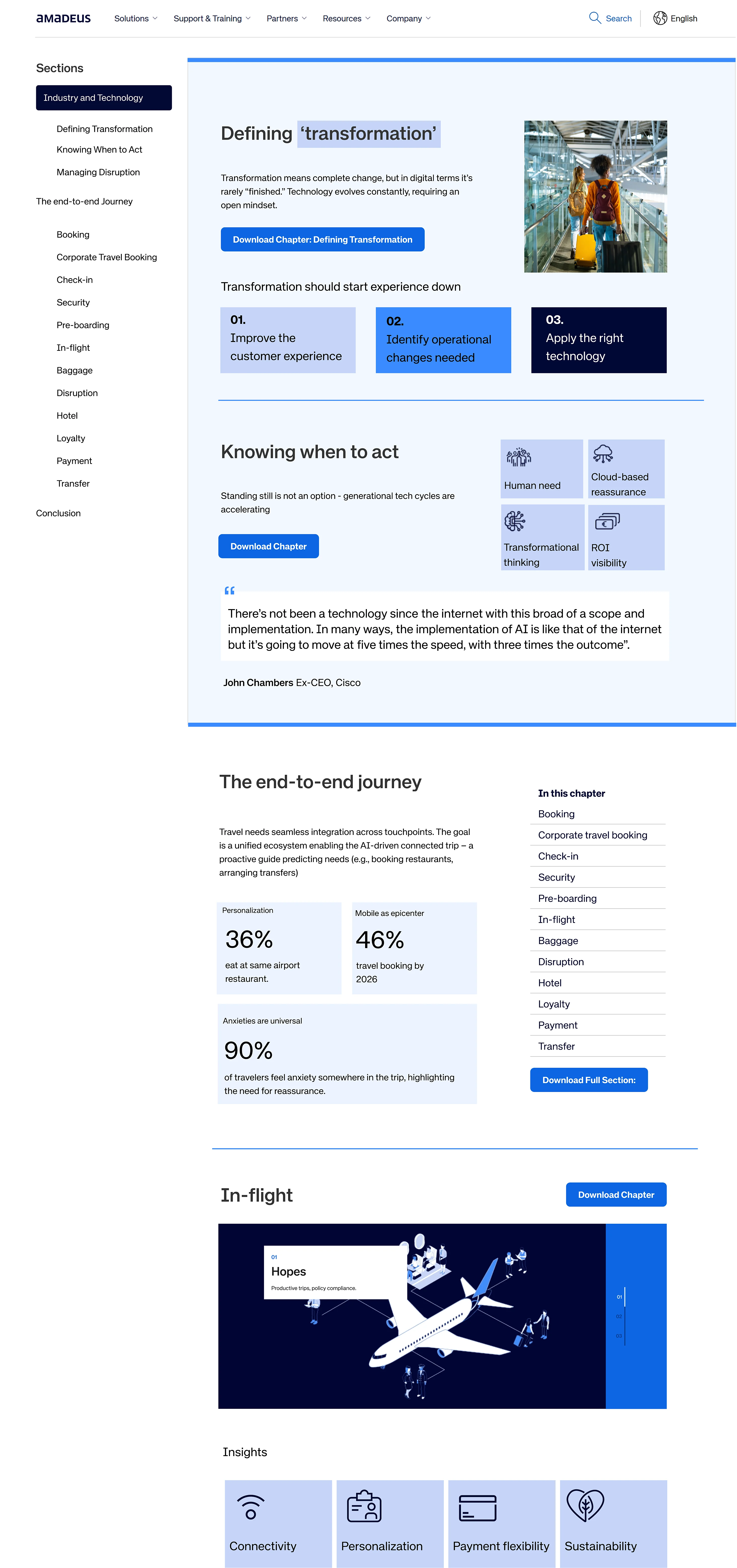 Connected Journeys site mockup