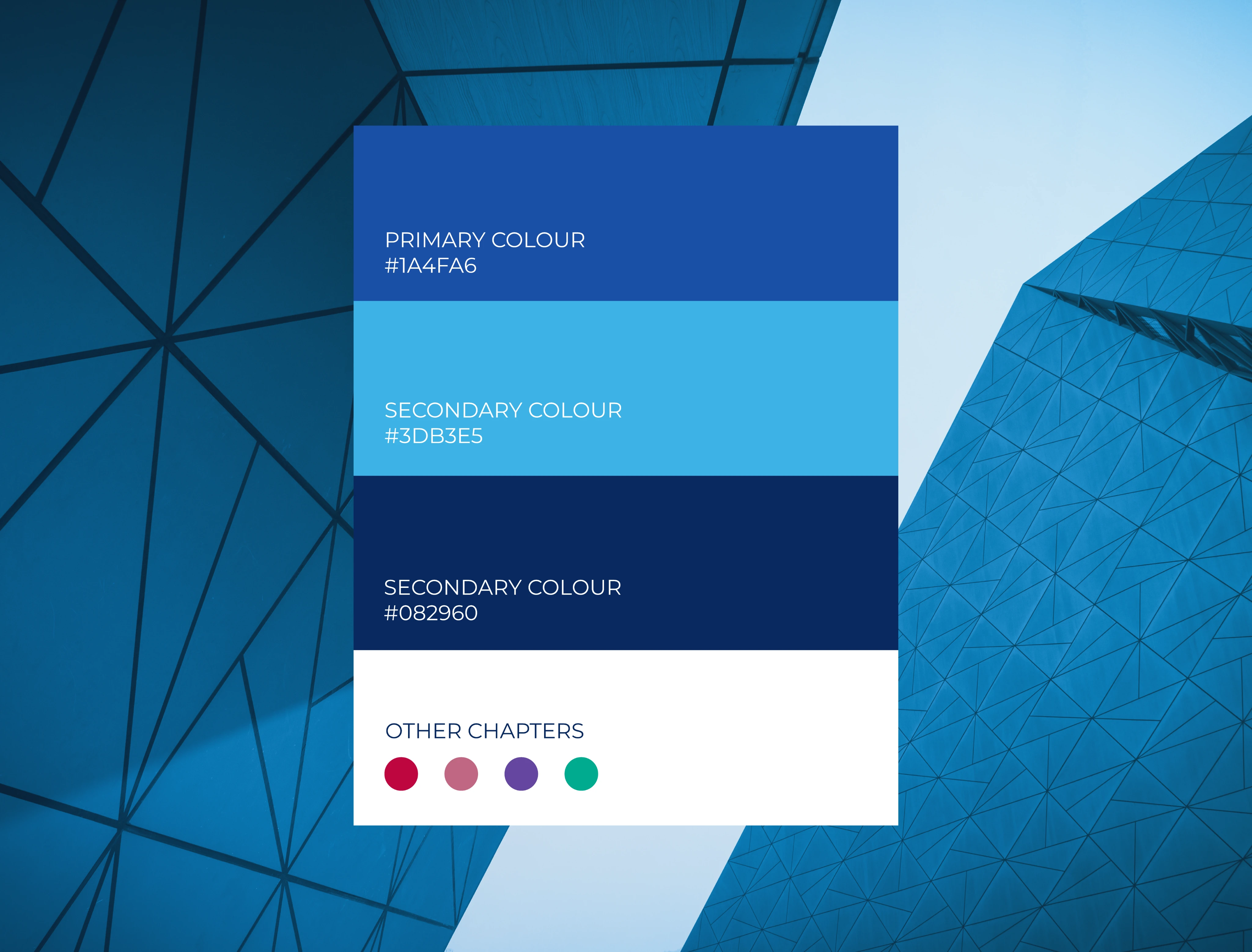 CEDR colour palette mockup