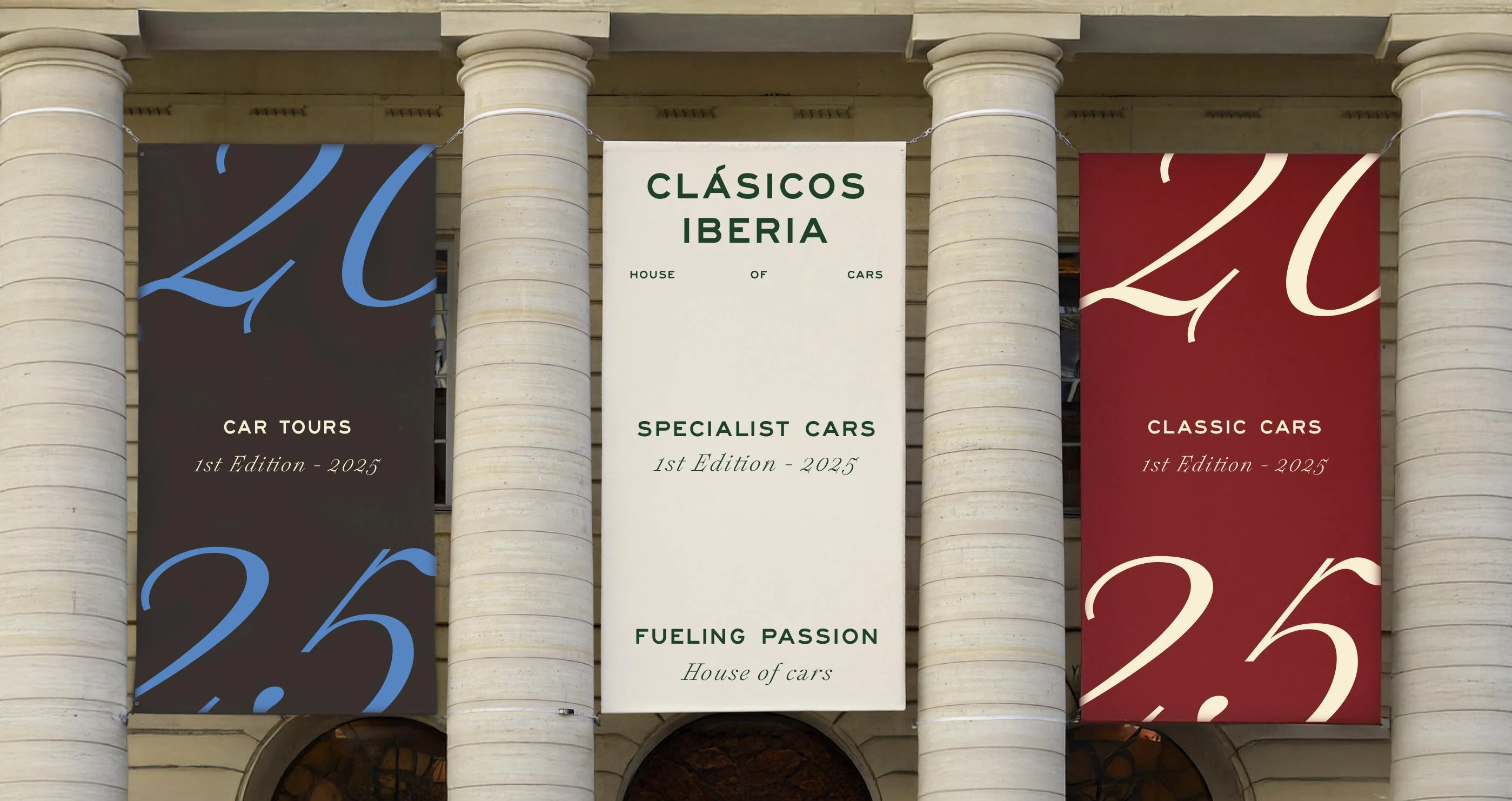 Clásicos Iberia banner designs