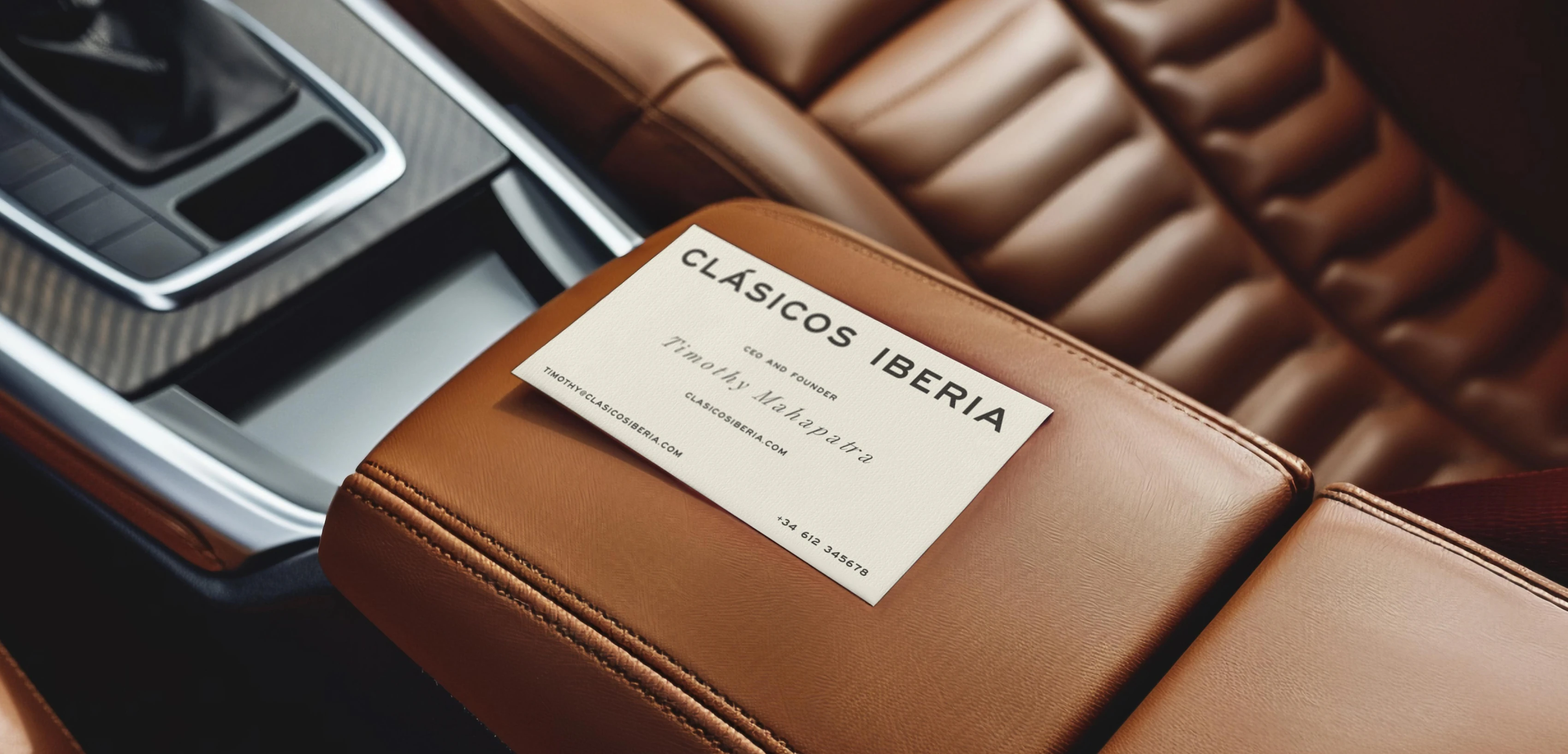 Clásicos Iberia business card
