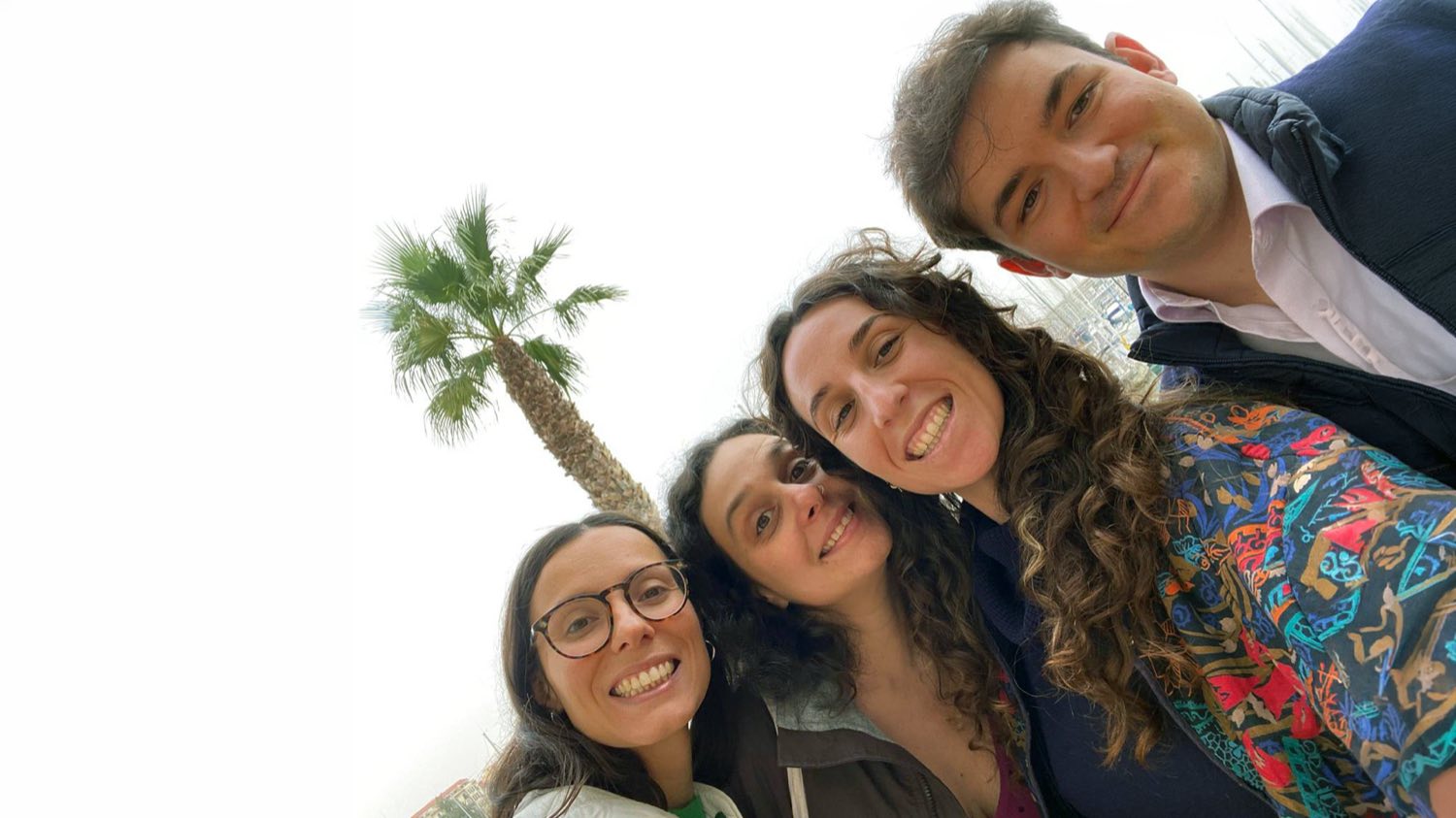 The team together in Alicante