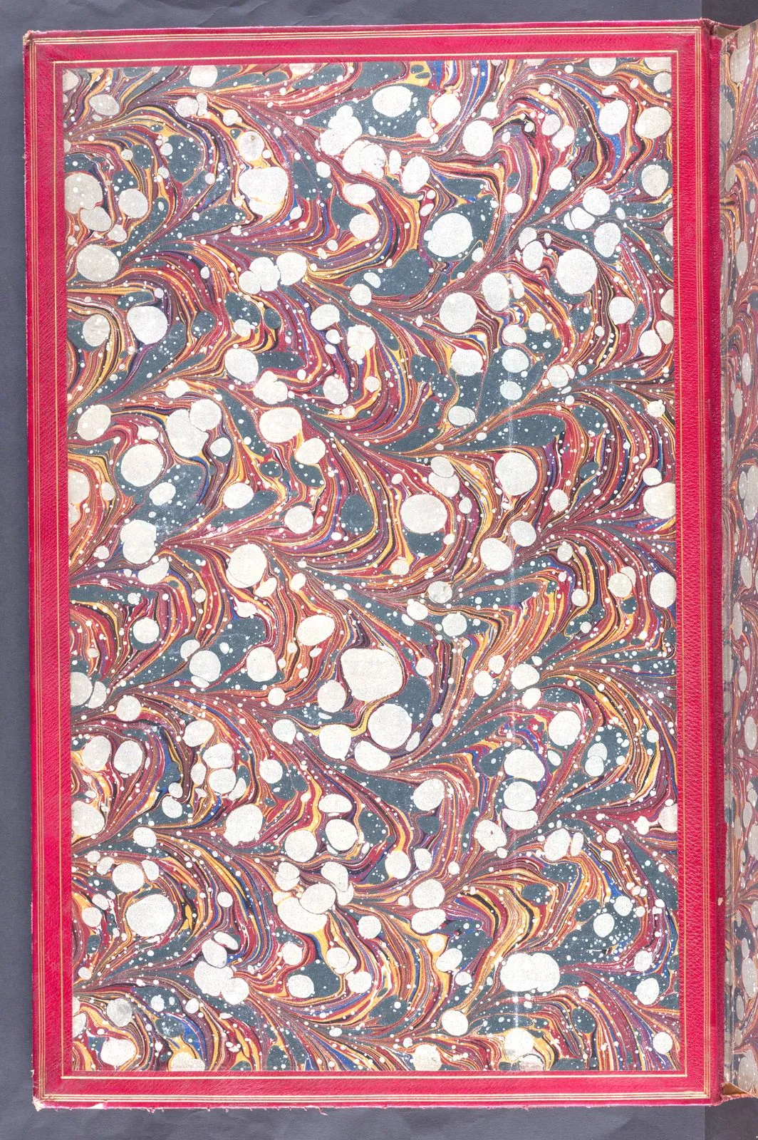 Marbled paper pattern