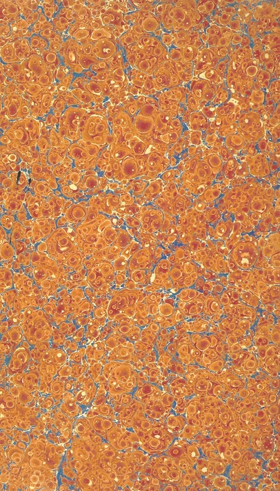 Marbled paper detail
