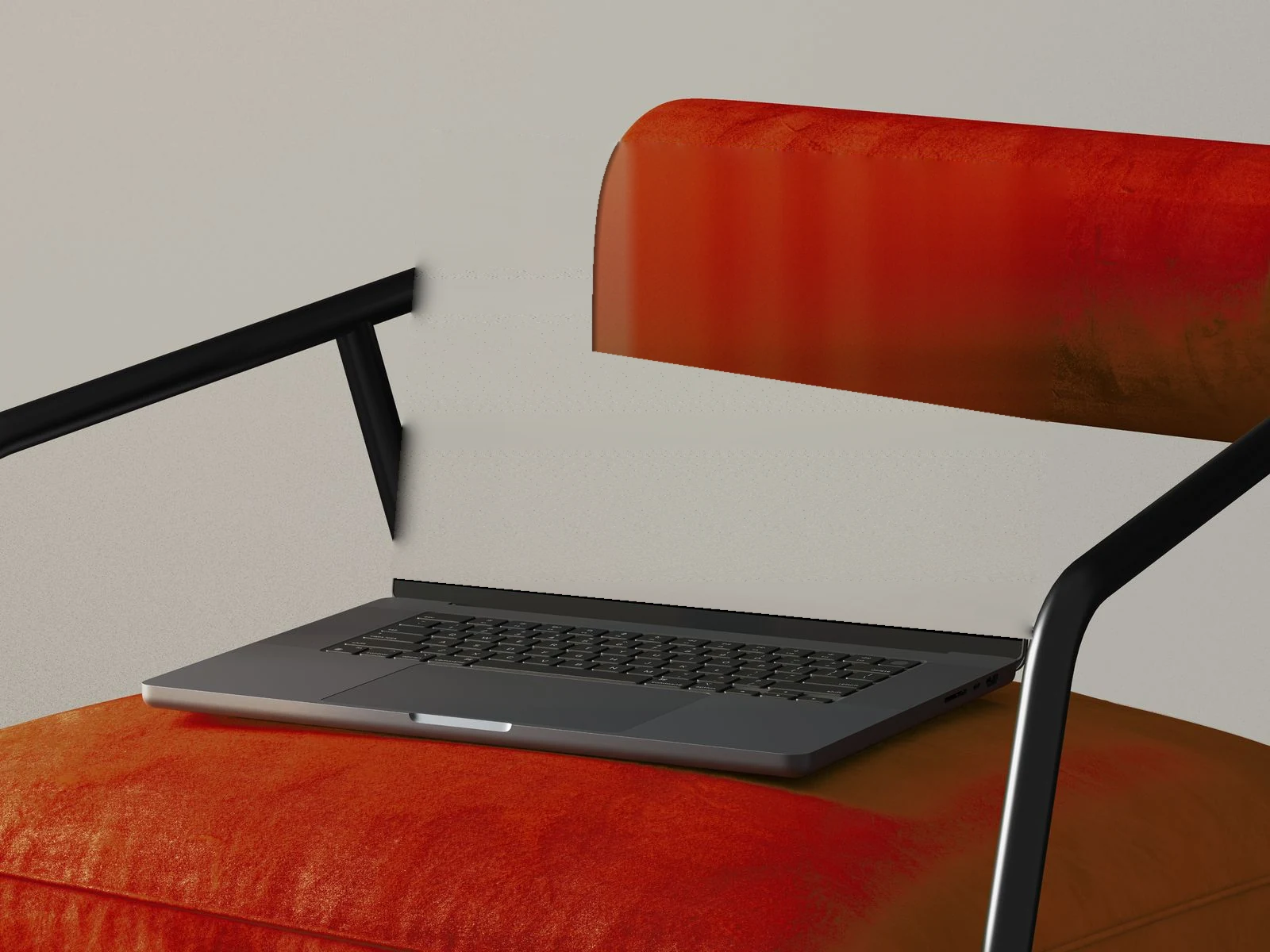 LCAM website on a laptop