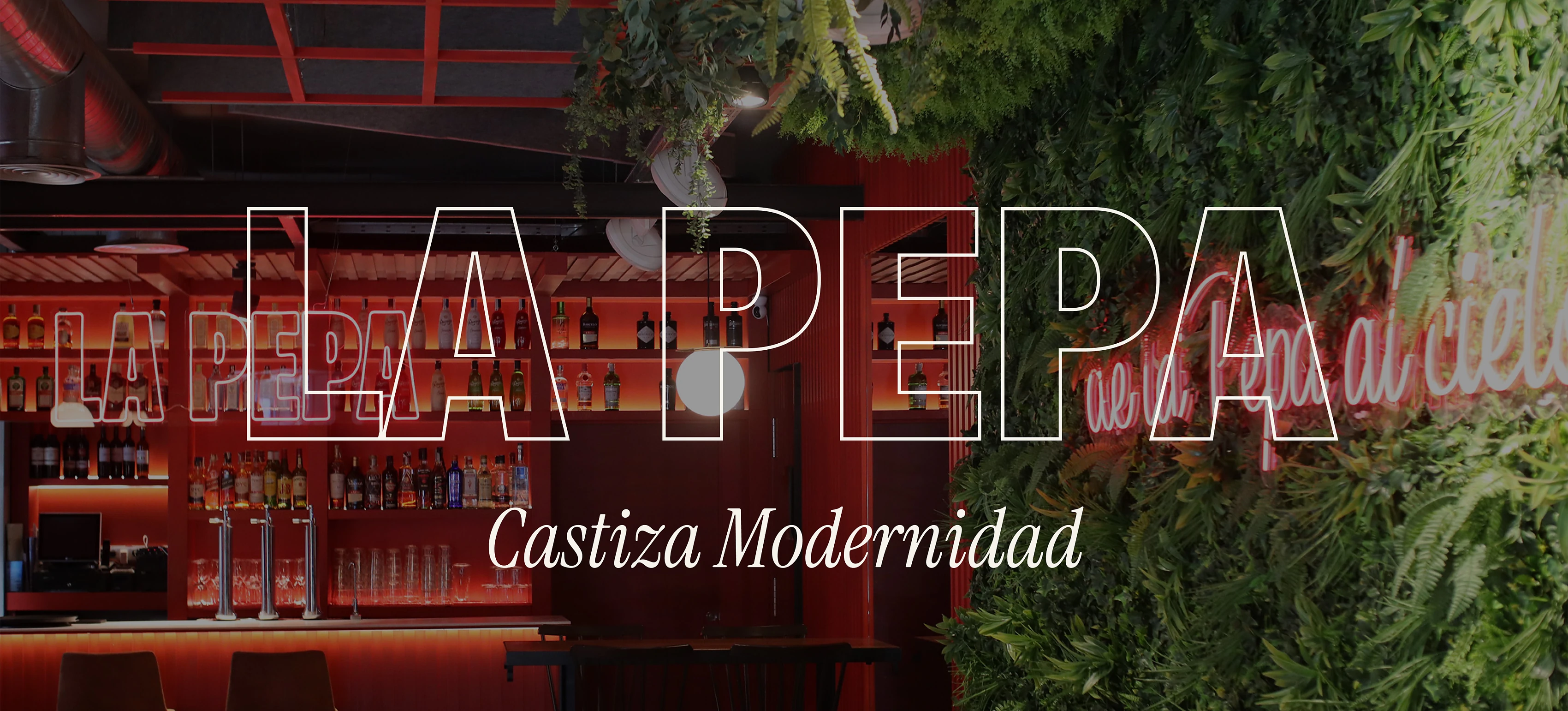 La Pepa wordmark across a photo montage