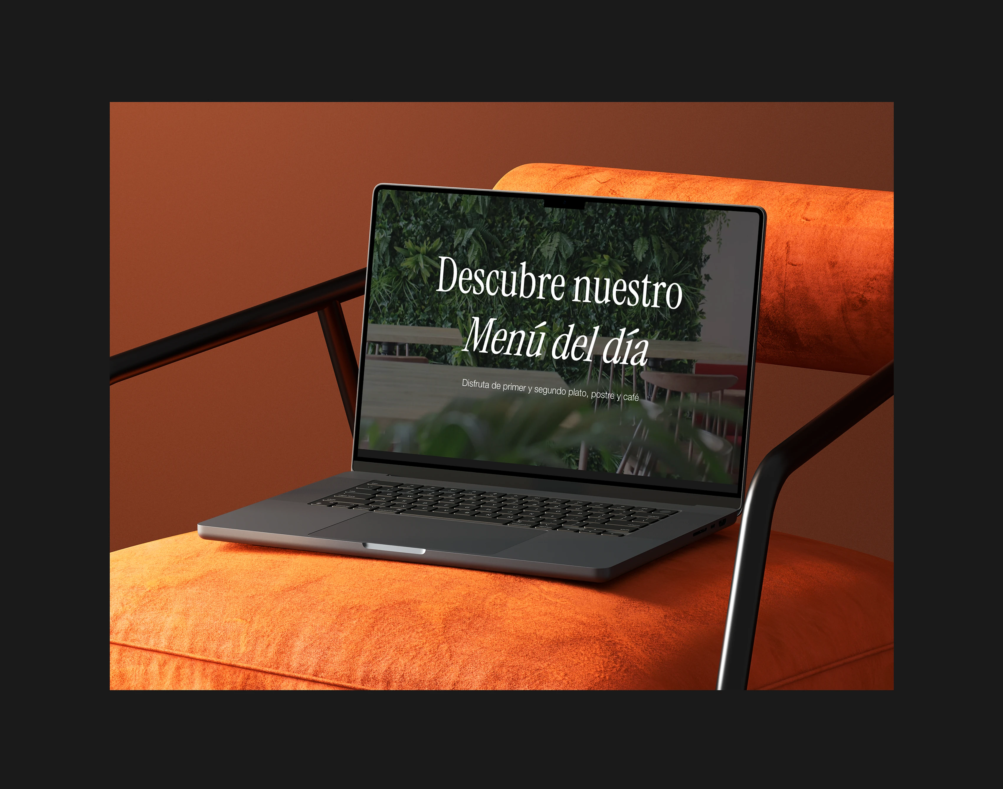 La Pepa website on a laptop