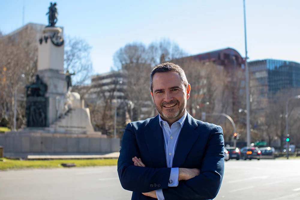 Portrait of Miguel Ángel Malo in Madrid