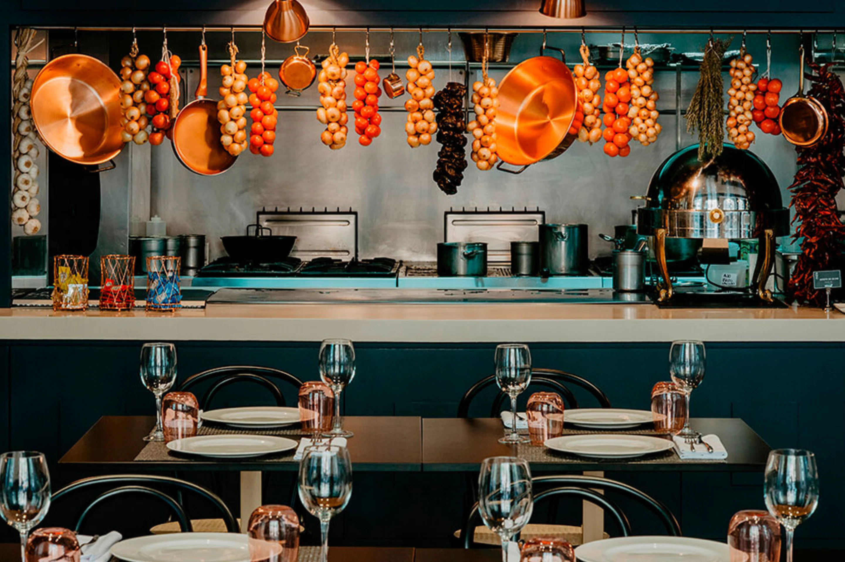 Restaurant interior designed by MDC Interiorismo