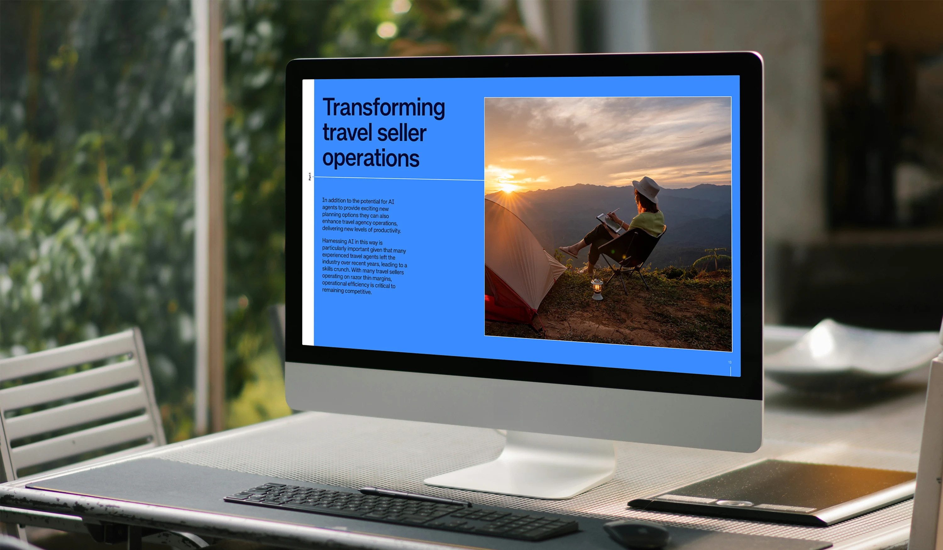 The whitepaper open on an iMac