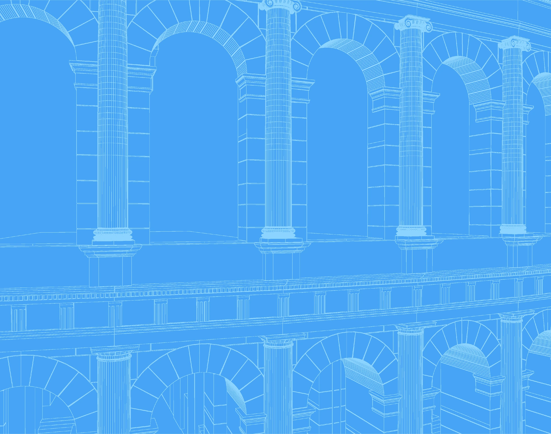 Architectural blueprint detail