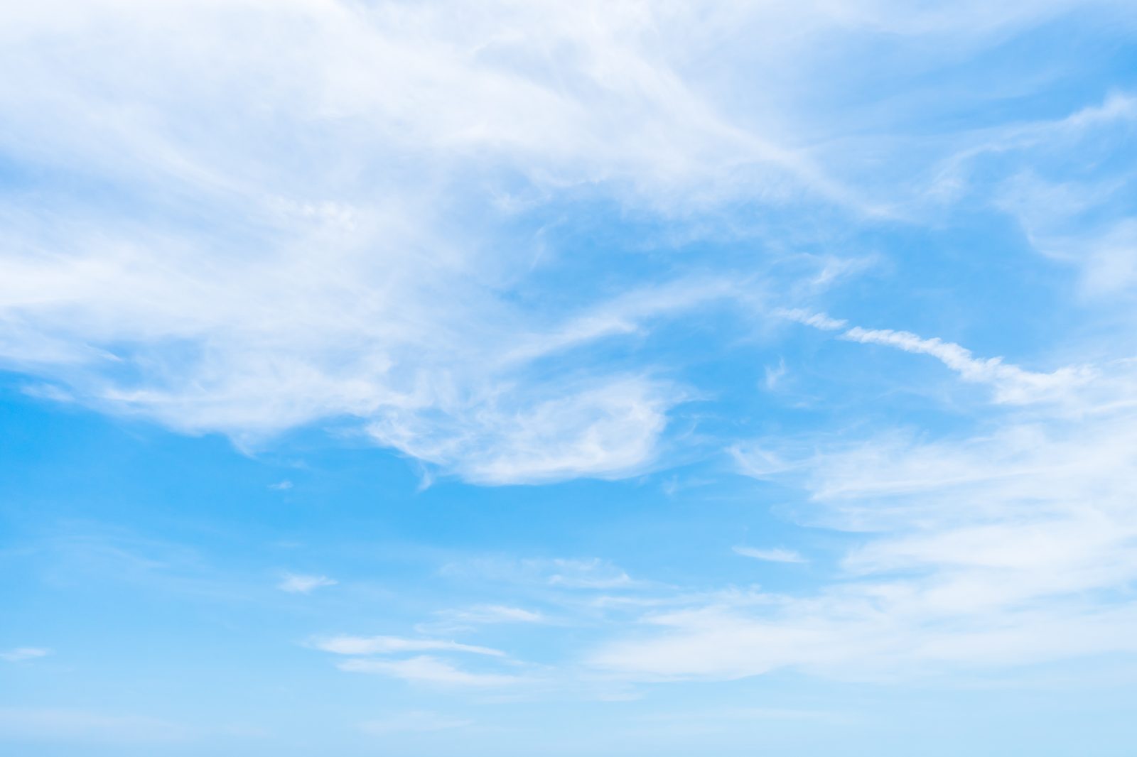 Clouds in a blue sky
