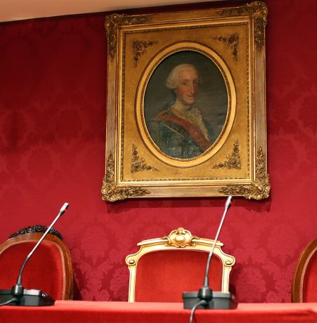 Historic royal portrait