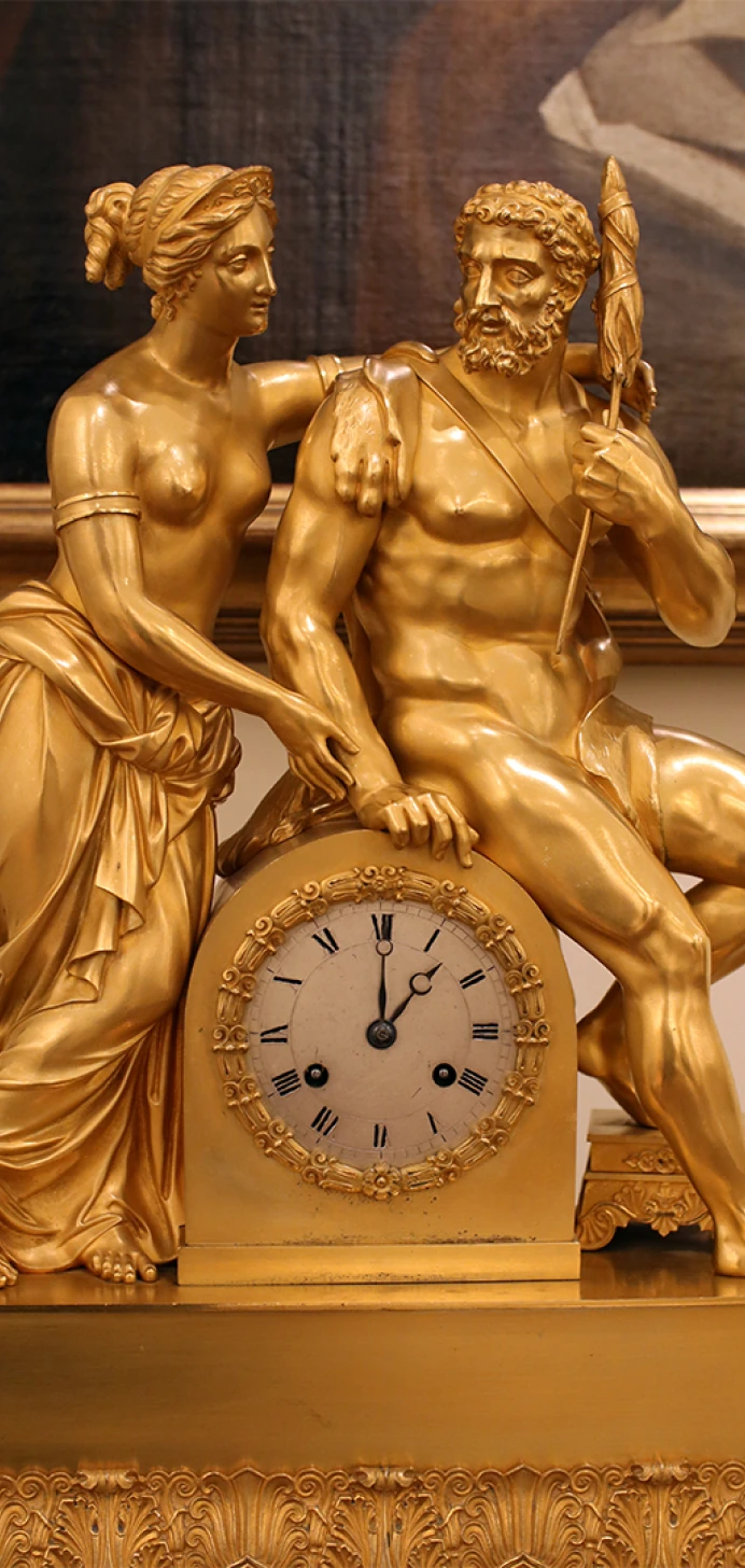Clock face on the Real Academia website