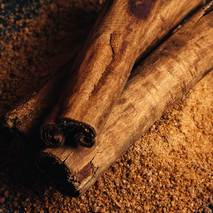 Cinnamon quills stacked