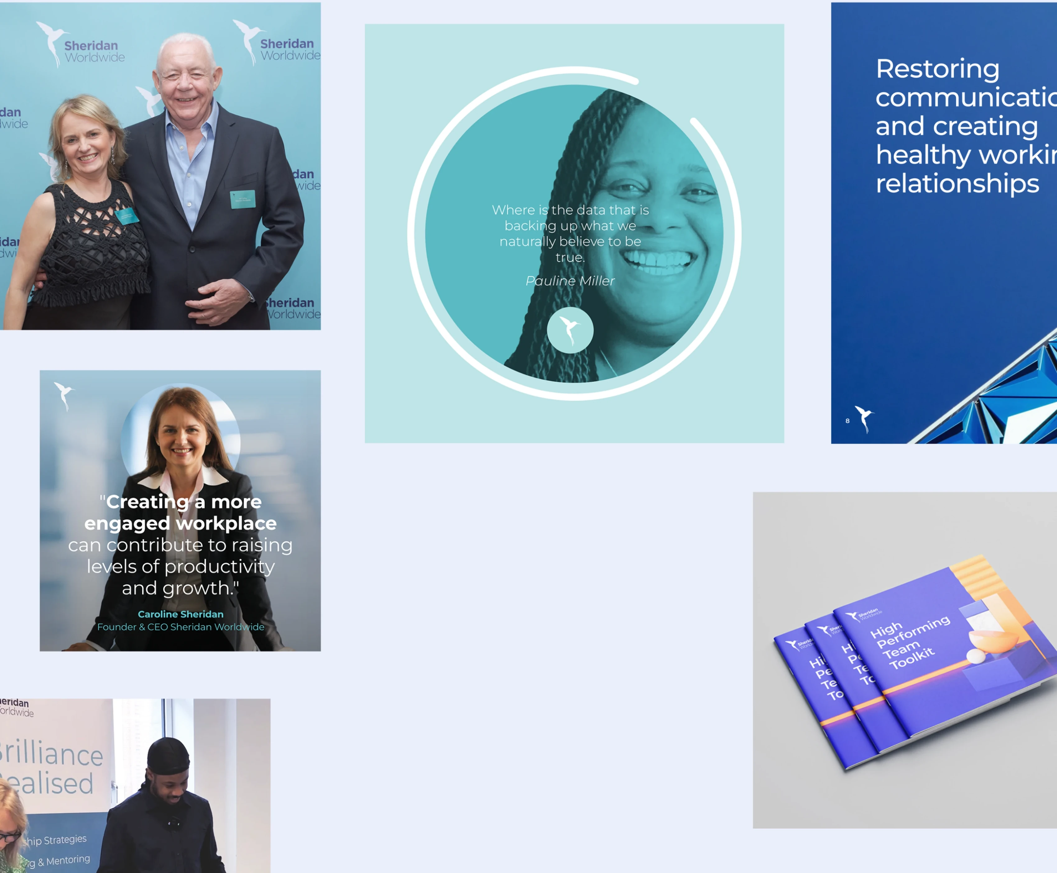 Sheridan Worldwide brand cards