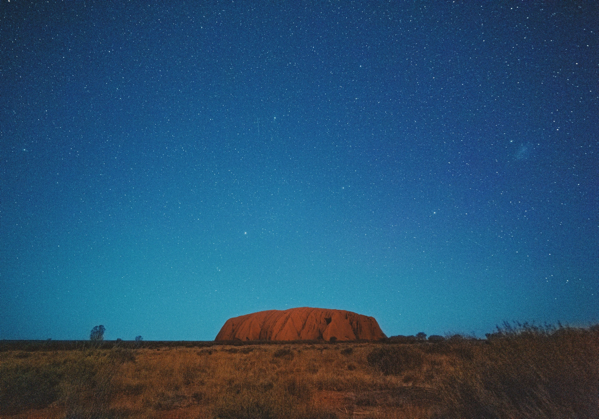 Uluru at sunset