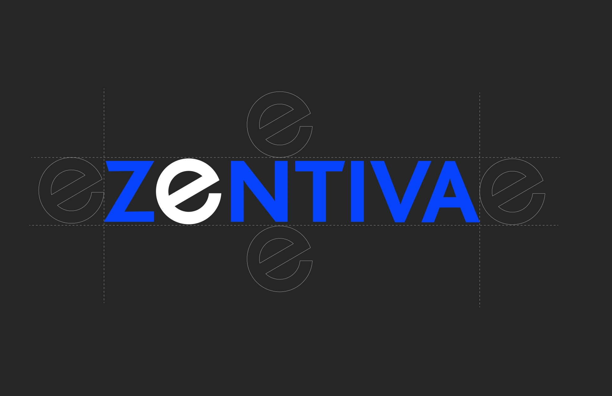 Zentiva logo construction