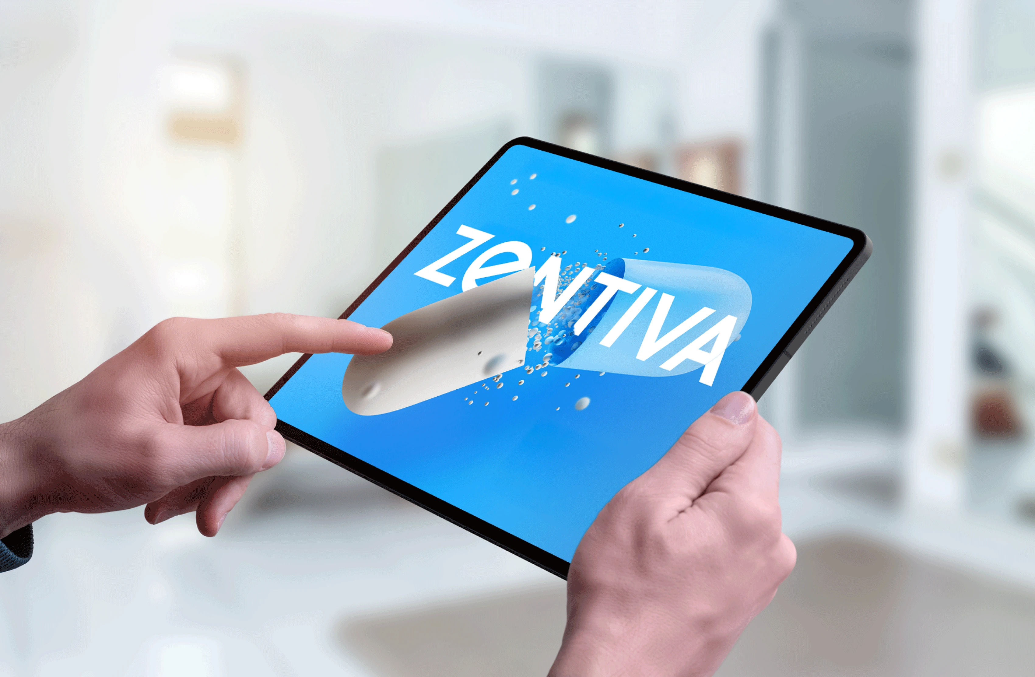 Zentiva report on a tablet